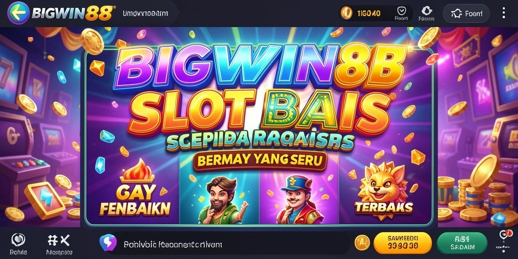 Gameplay mengasyikkan dalam BIGWIN88 yang penuh warna dan efek menarik.