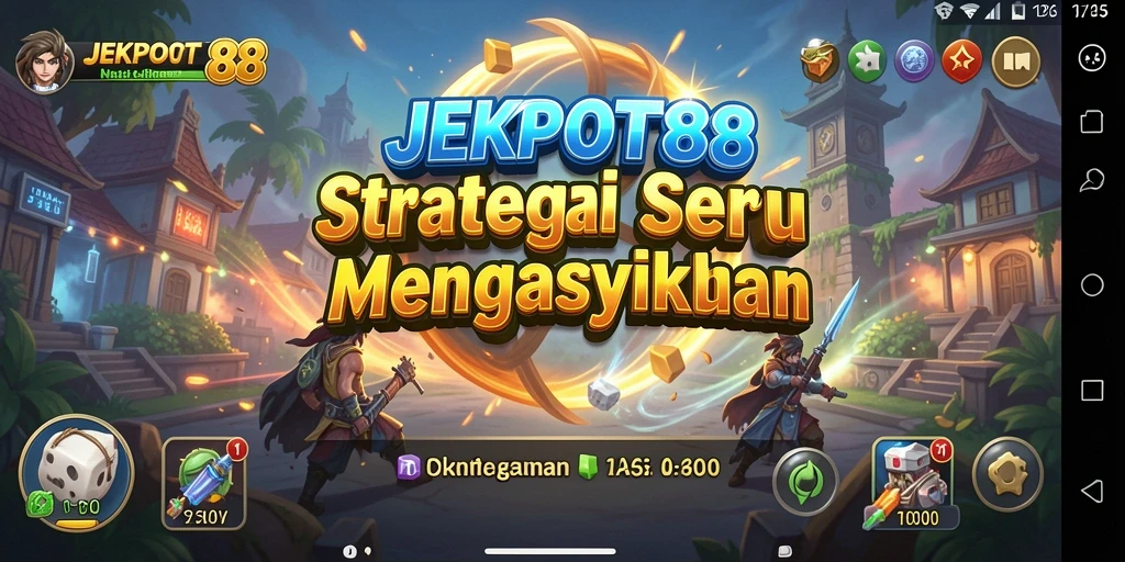 Tampilan gameplay seru penuh strategi dalam JEKPOT88.