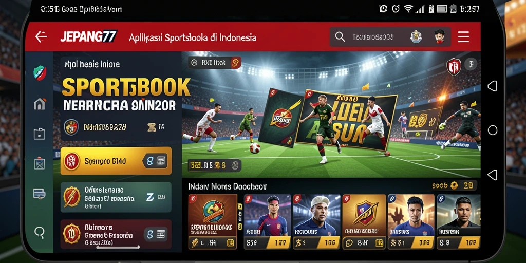 Tampilan gameplay menarik dan informatif dari JEPANG77.