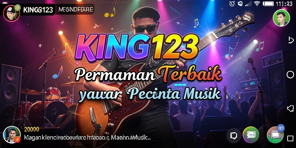 Tampilan gameplay KING123 yang seru dan penuh warna.