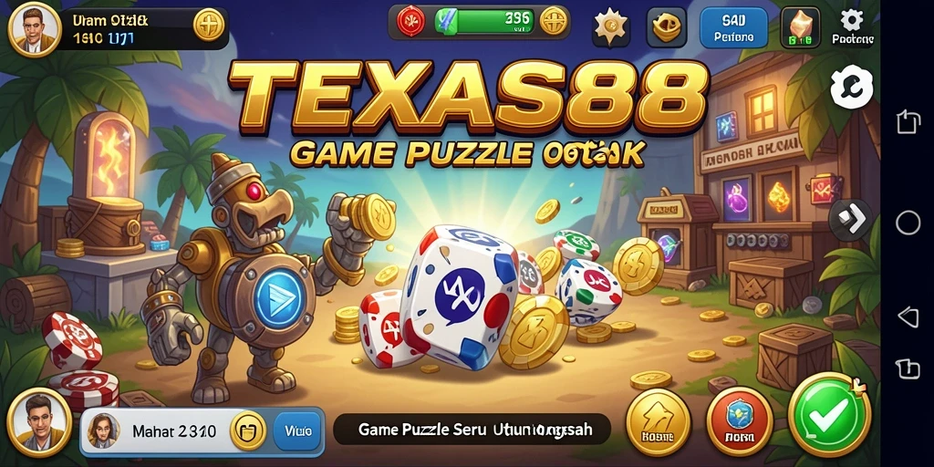 Tampilan gameplay TEXAS88 yang mendebarkan dan penuh tantangan.