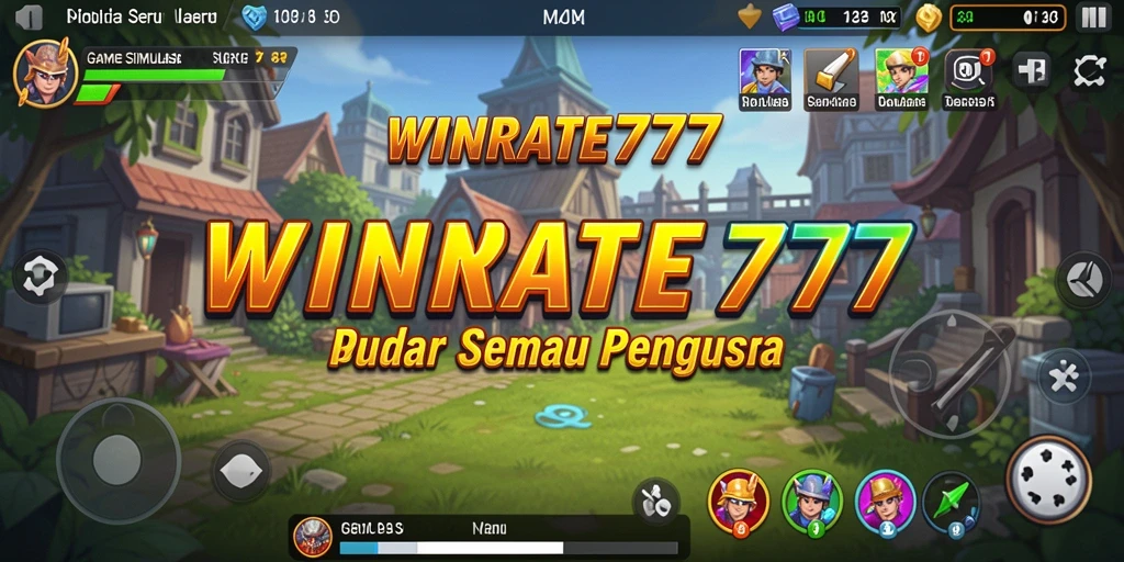 Tampilan gameplay menarik dari WINRATE777 dengan grafis yang memukau.