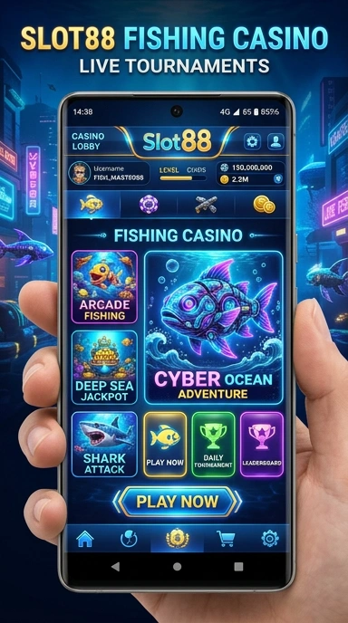 Tampilan antarmuka pengguna slot88 yang menarik.